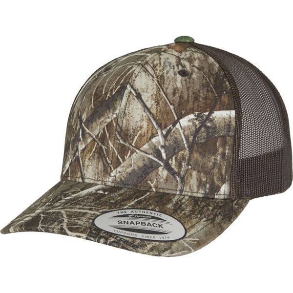YP Classics® RealTree camo retro trucker cap (6606RC) Thumbnail