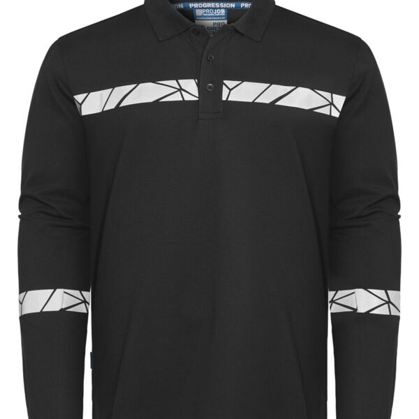 7004 PIQUE LONG SLEEVE7004 PIQUE LONG SLEEVE 9910-VIZ Thumbnail