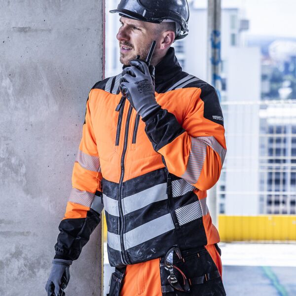 Hi-vis X-pro hybrid jacket (Class 2) Thumbnail